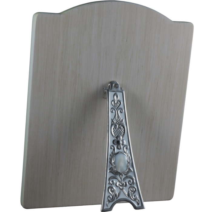 Icon on natural mother-of-pearl "Seraphim of Sarov" with gold leaf